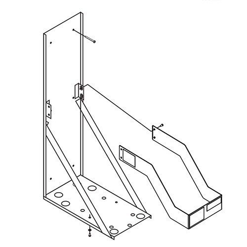 Bunn Wall Bracket Kit, front mounting, H5W