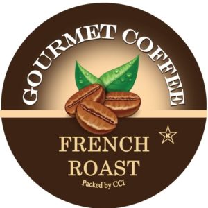 Corim French Roast Coffee Single Serve Kups, Case Of 72